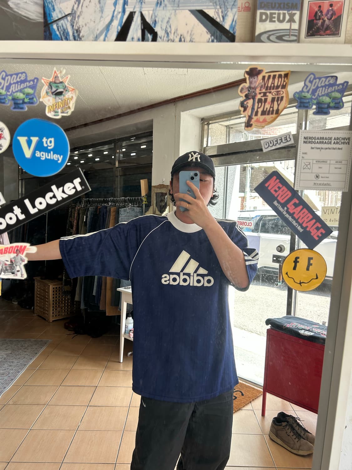 90‘s Adidas half jersey 상품이미지6