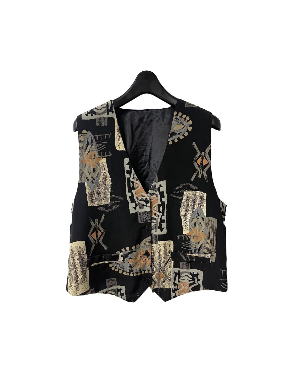 Art Motif Pattern Vest 상품이미지2