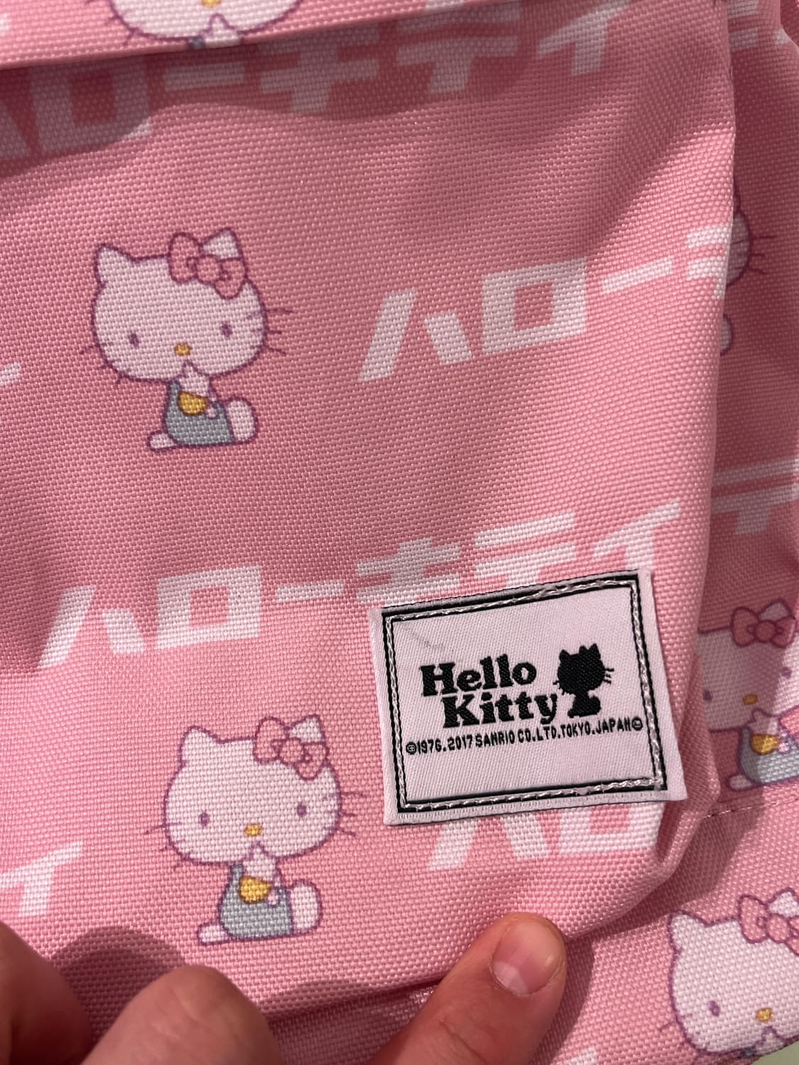 2017 헬로키티 레터링 백팩 🍓 상품이미지5