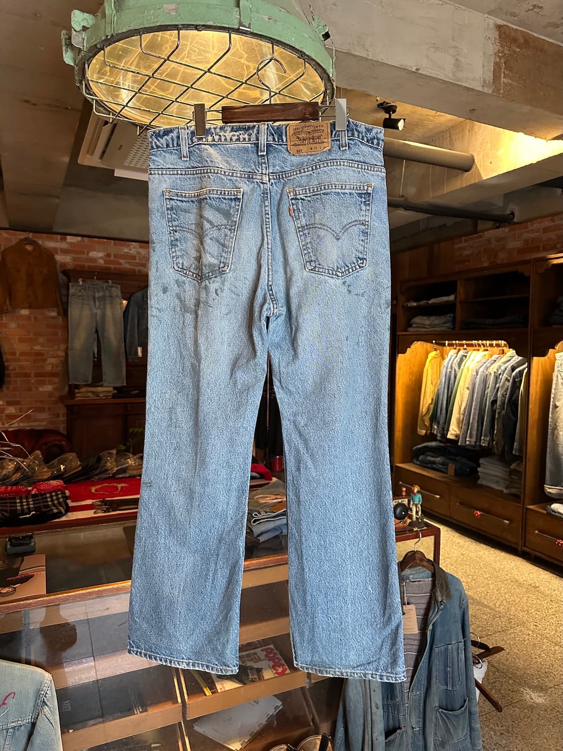 90s USA Levis 517 Boot Cut Denim Pants 상품이미지4