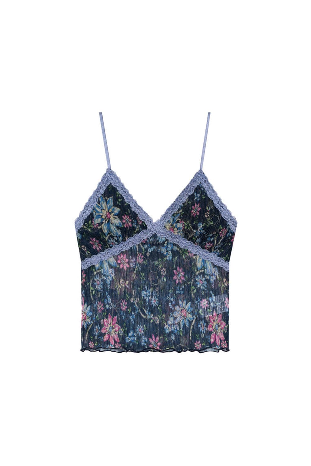 투머치택스 METALLIC FLORAL 03 LACE CAMI TOP ( 상품이미지8
