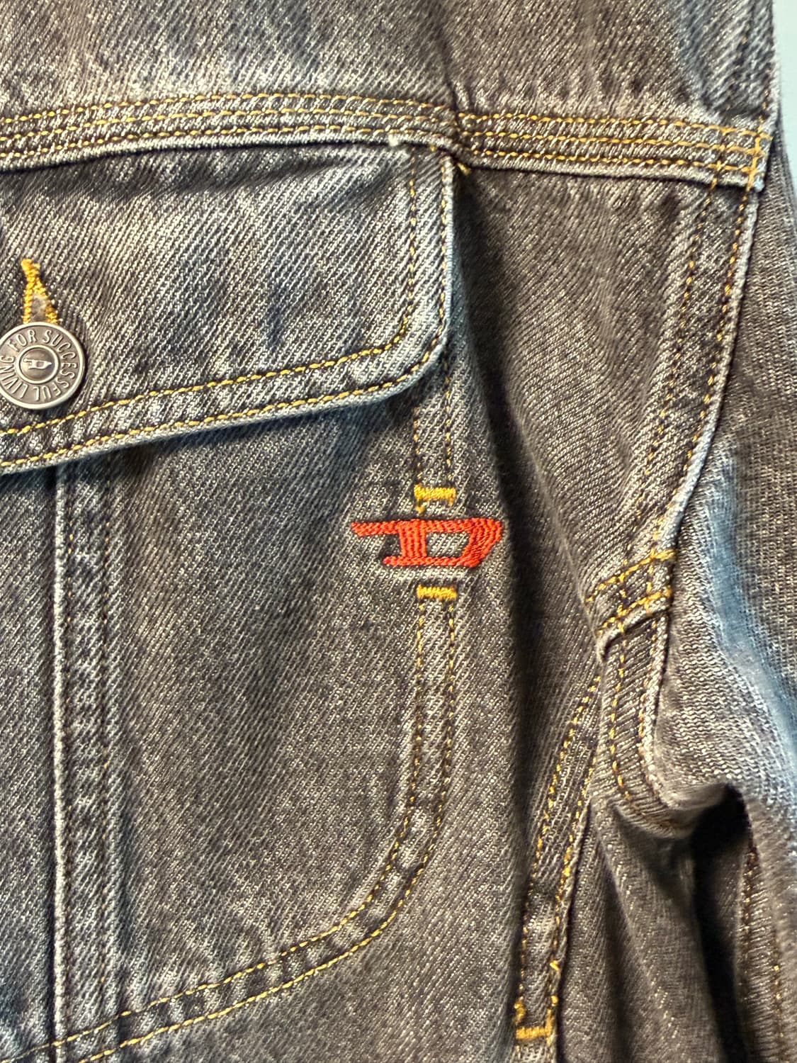 (XL) 디젤 남성 D 릴로 데님 재킷 상품이미지5