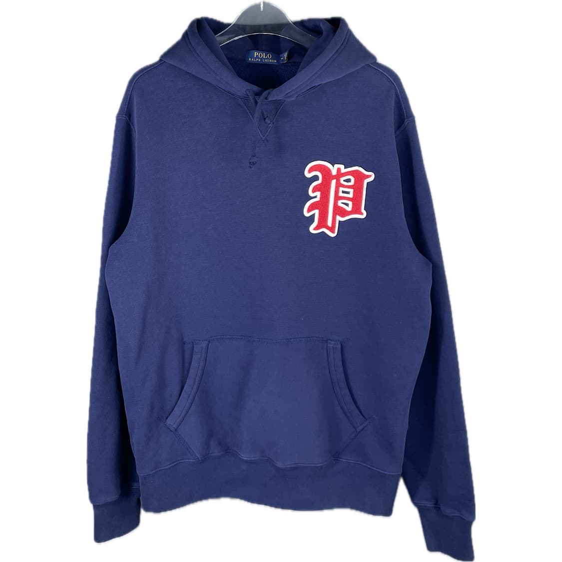 [M] 폴로 랄프로렌 로고 네이비 후드 상품이미지1