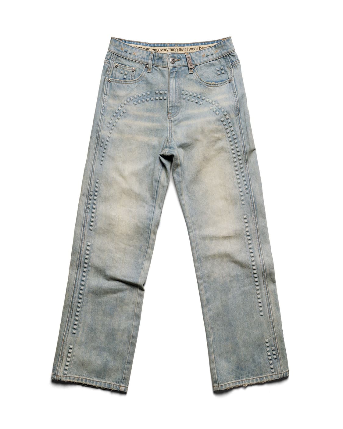 구해요)레이서월드와이드 EMBOSSED DENIM xs  상품이미지1