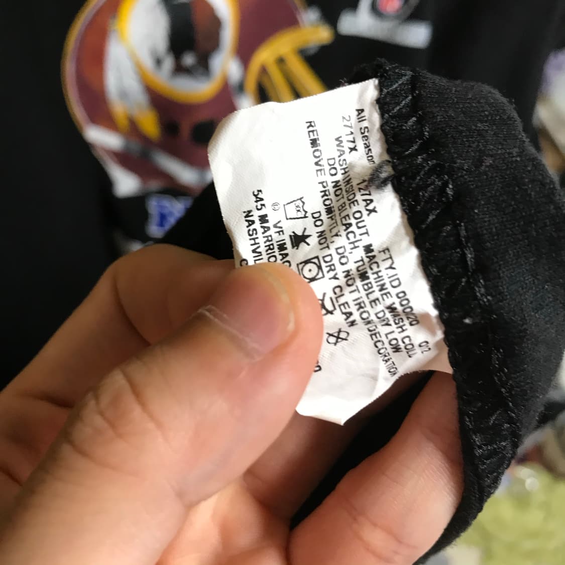 nfl 검정 롱슬리브 상품이미지4