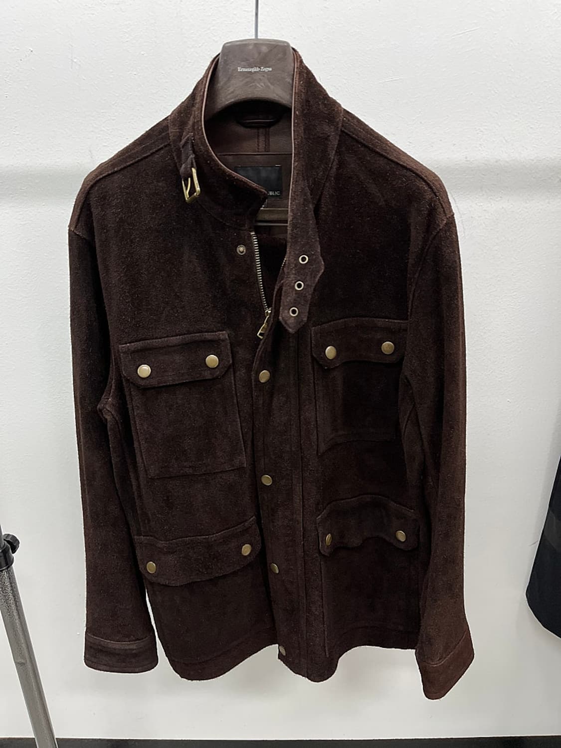 110) 바나나리퍼블릭 신형 스웨이드 필드자켓  상품이미지3