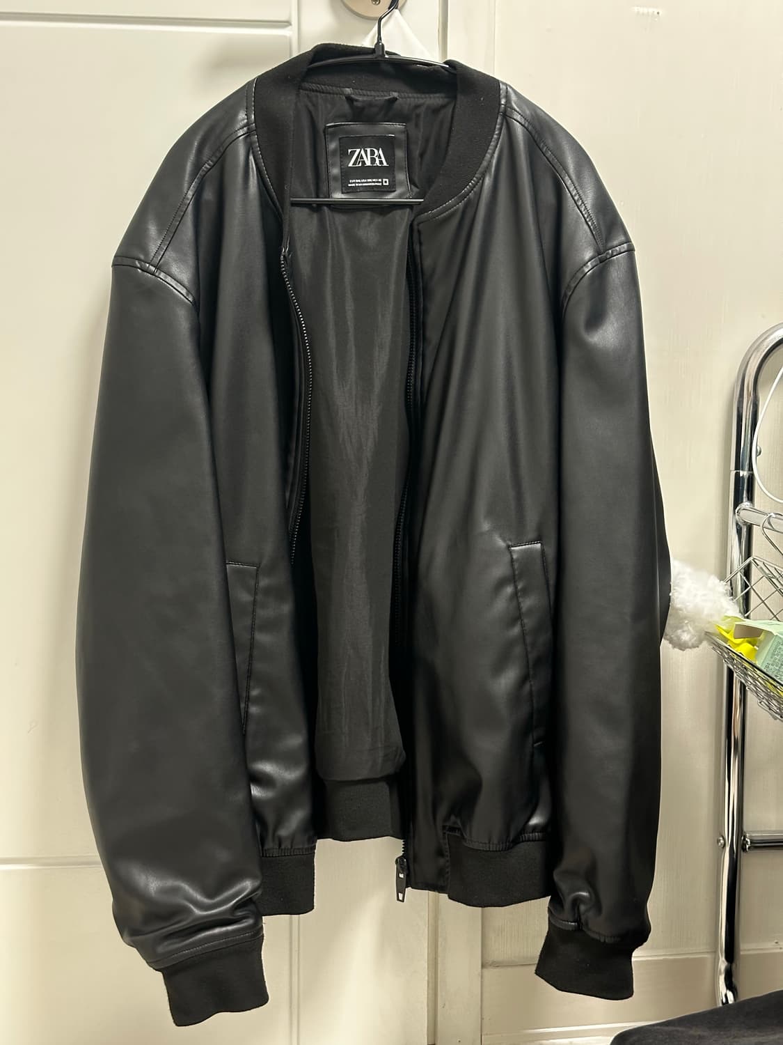 자라 레더자켓 상품이미지2