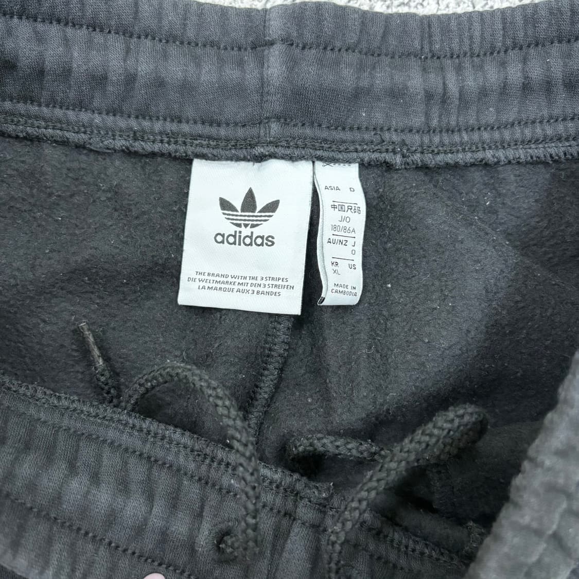 XL 아디다스 남성 기모 트레이닝 팬츠 0319J 상품이미지2