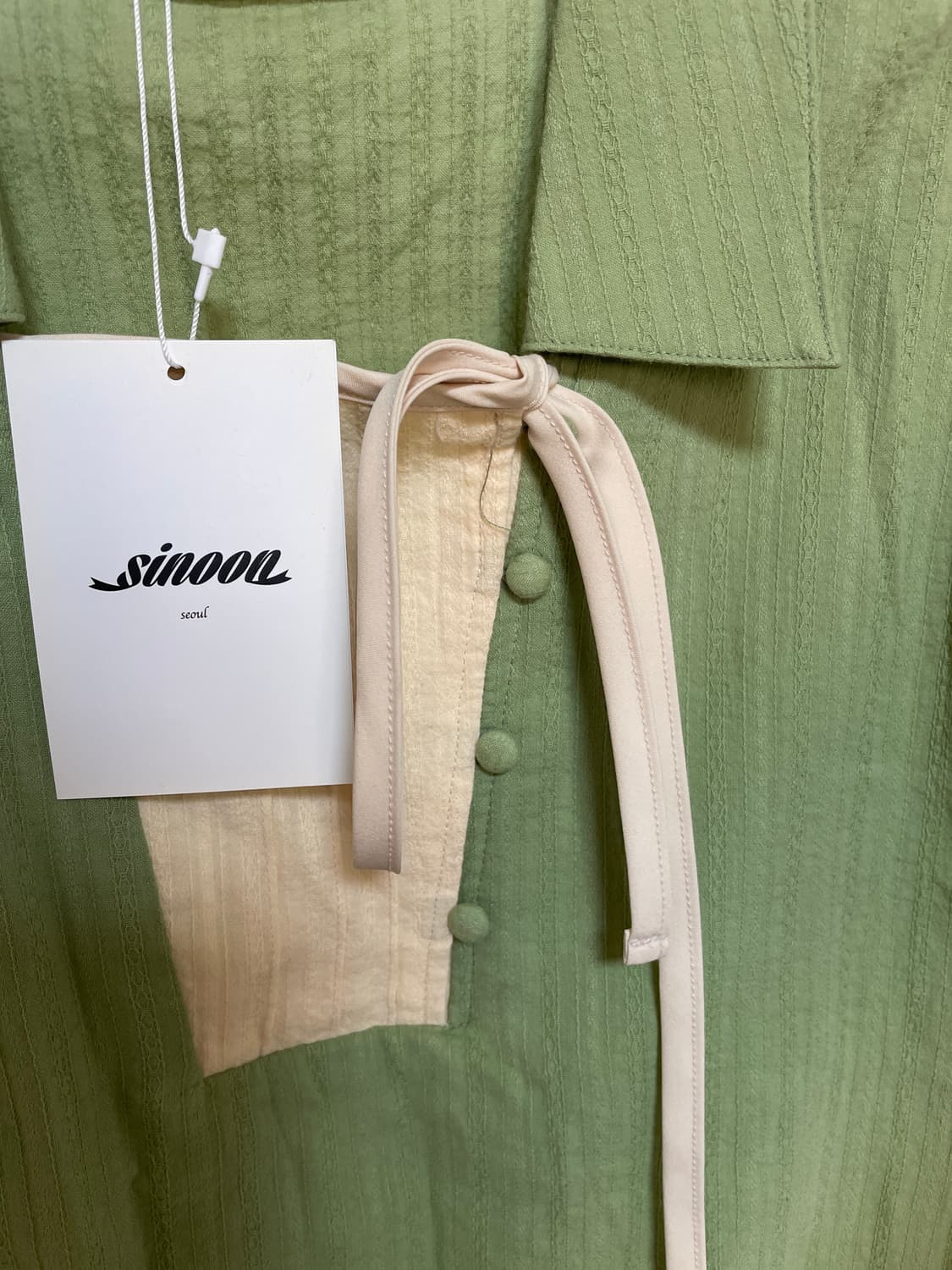 시눈 반팔 블라우스 상품이미지4