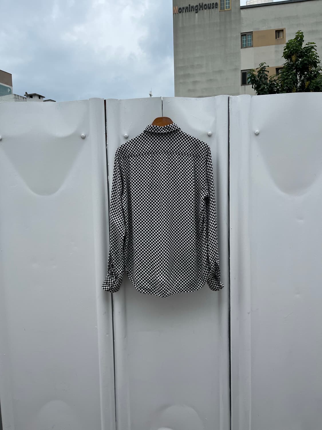 Comme des garcons Homme 체커보드 셔츠 상품이미지3