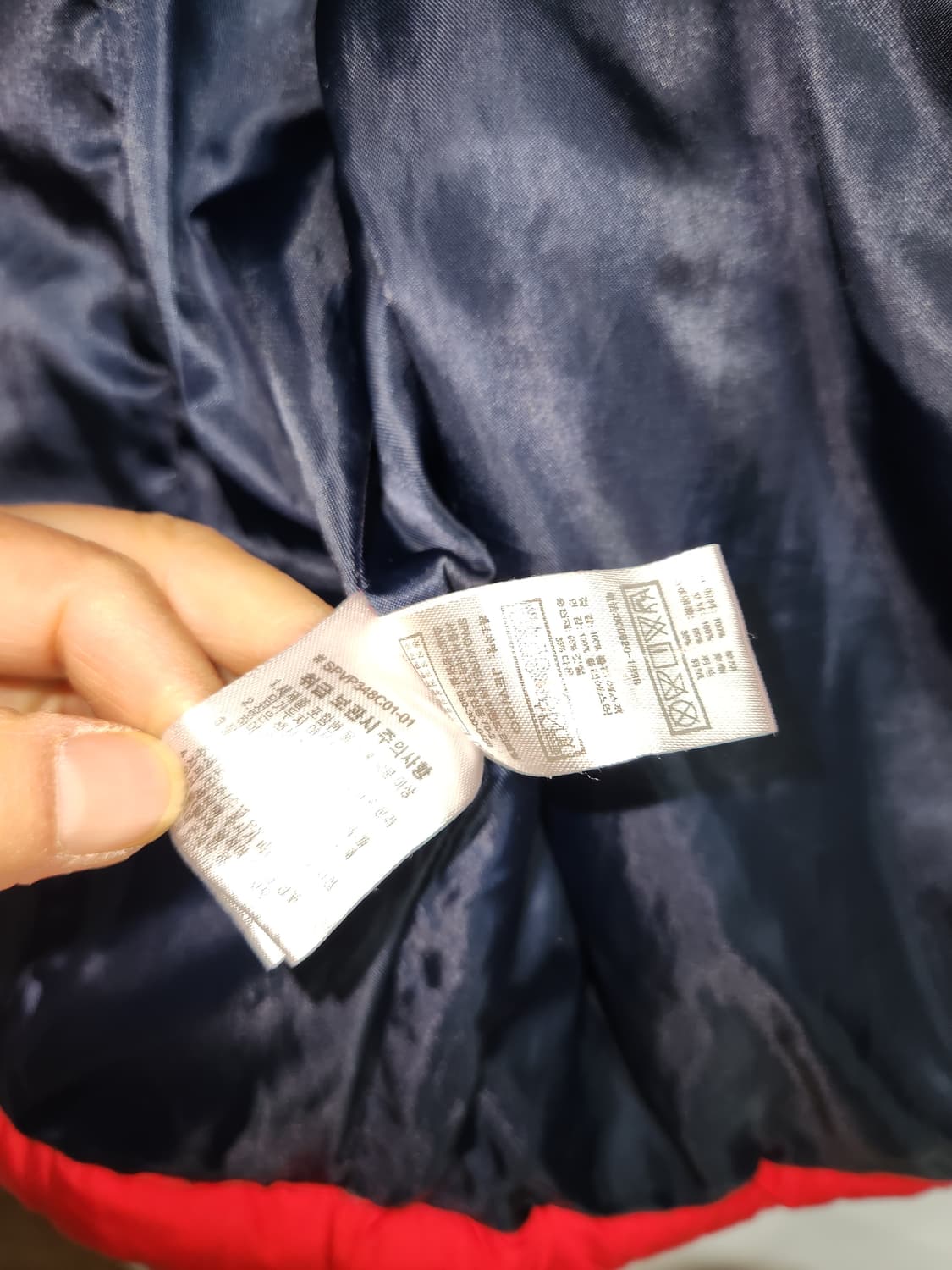 스파오 오리털 패딩 조끼 M 상품이미지4