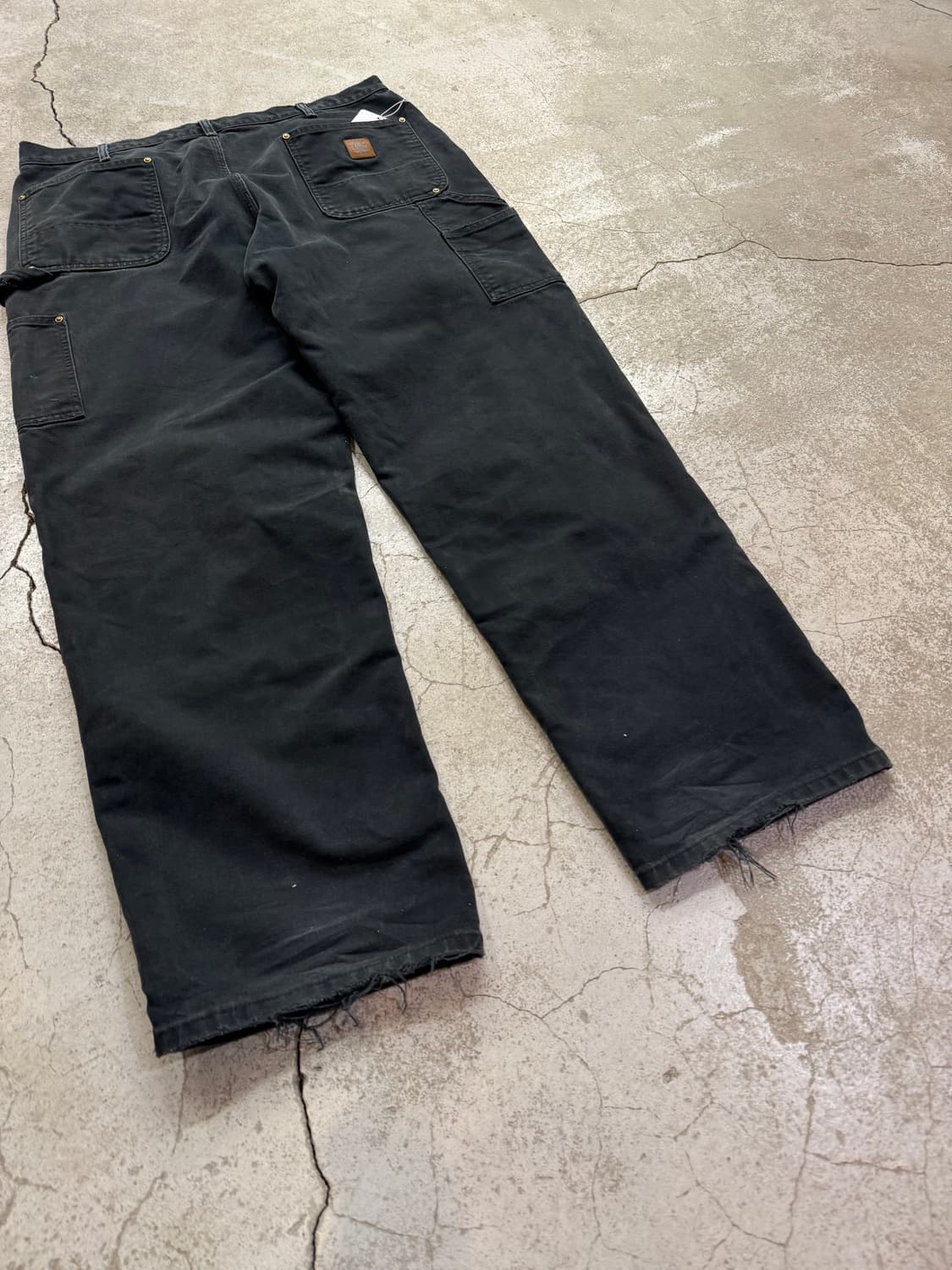 칼하트 B136 BLK 더블니 워크팬츠 상품이미지6