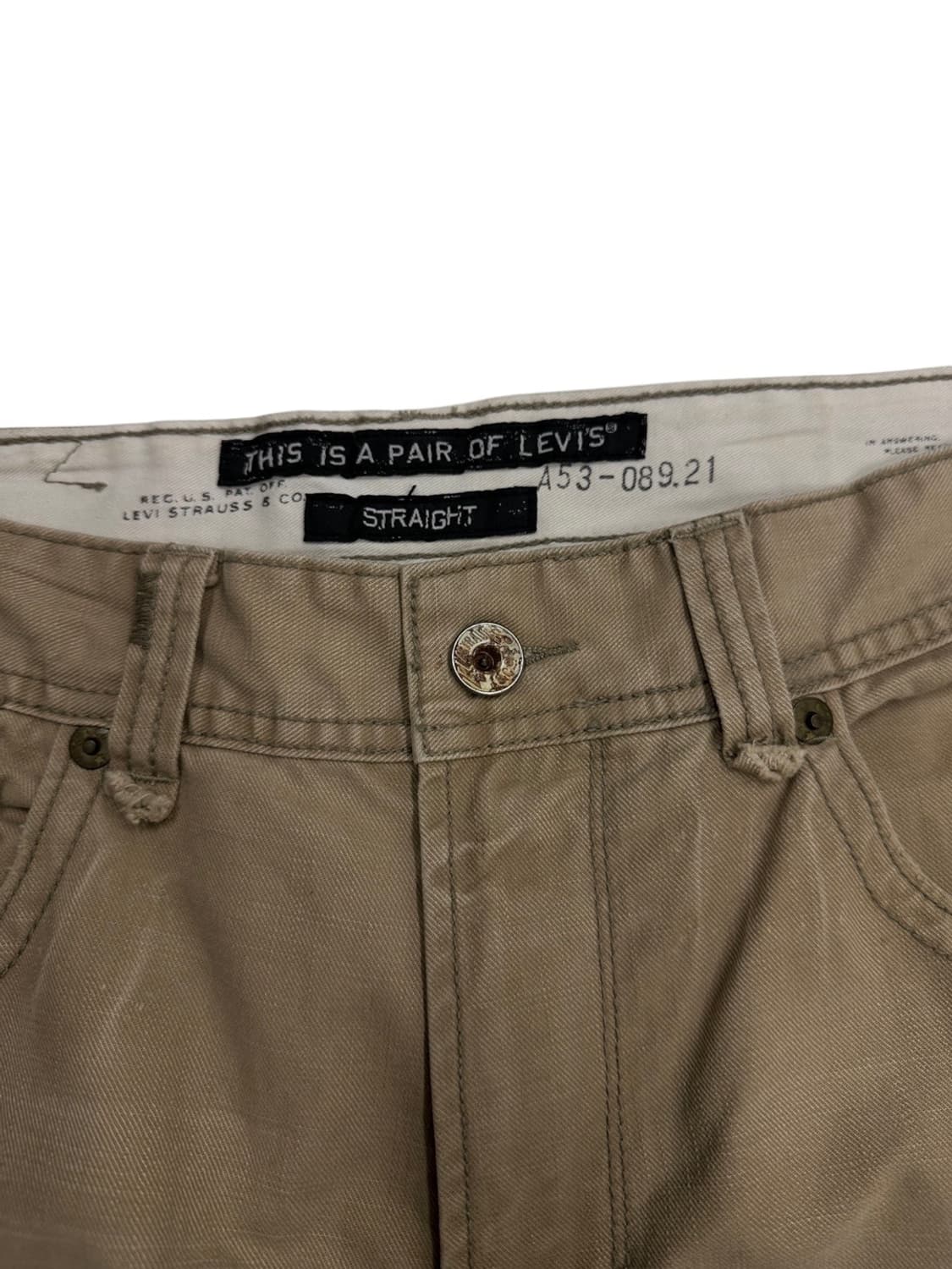 00s 리바이스 면바지 베이지 (32)  상품이미지3