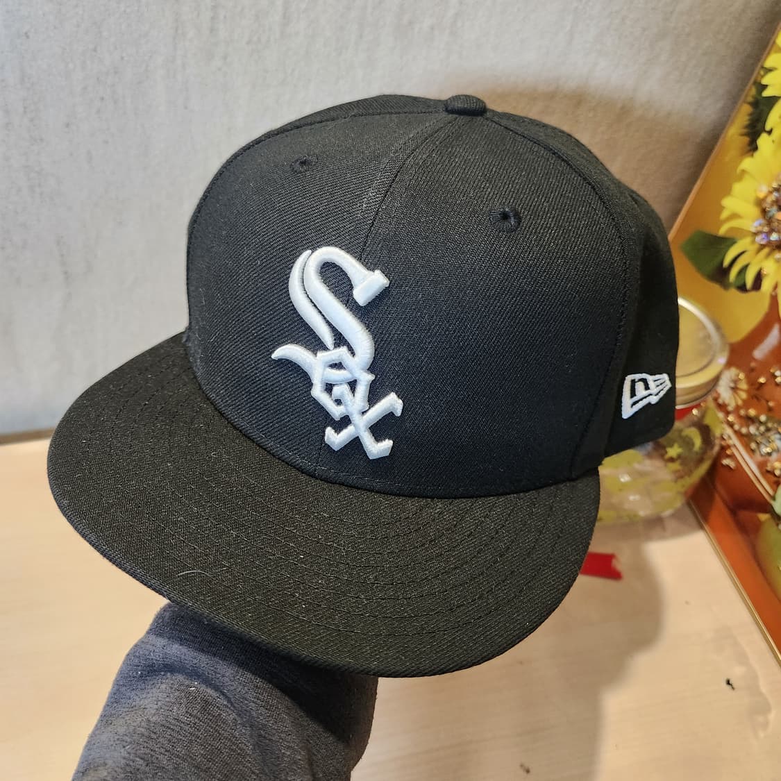NEW ERA 59FIFTY 시카고 화이트삭스 블랙 온필드 캡 7 1/2 상품이미지10