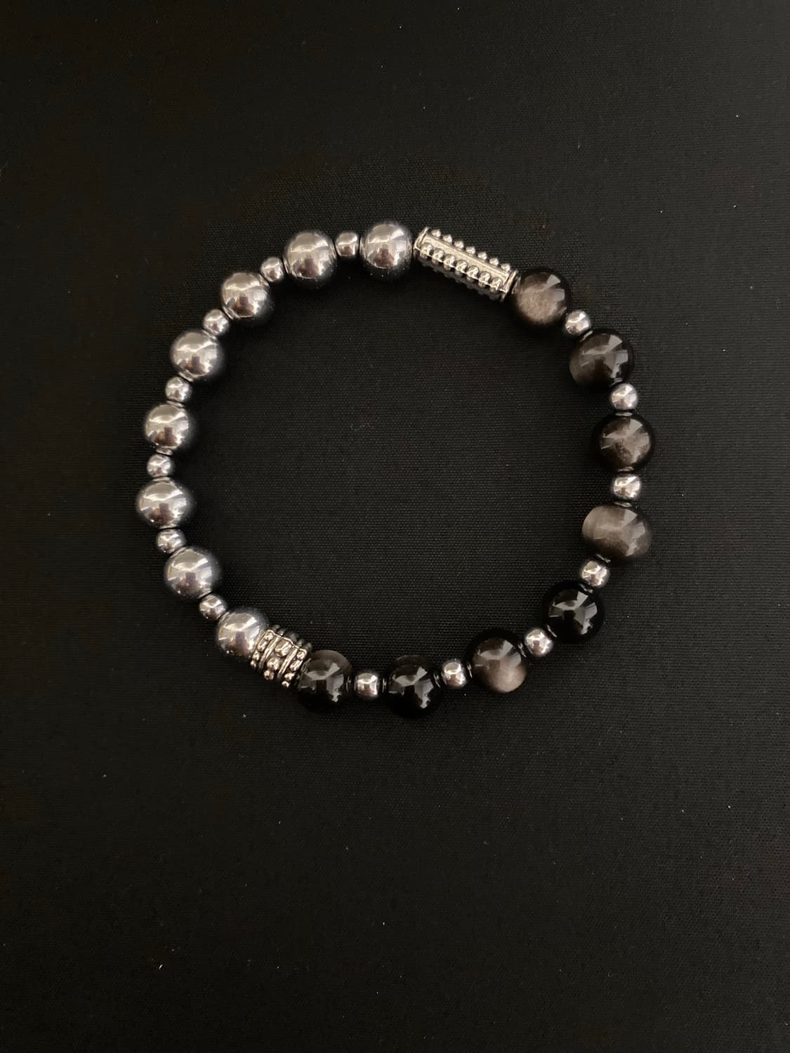 실버 옵시디언  팔찌 상품이미지1