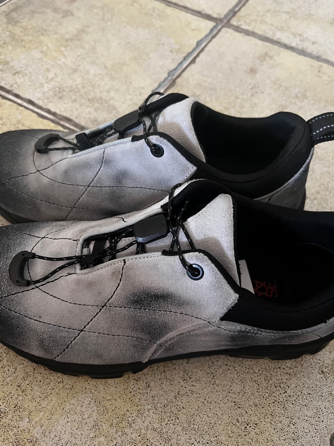 [270]야세 X 최겨울 포레스트 왁스 워싱 하이킹 슈즈 화이트 상품이미지5