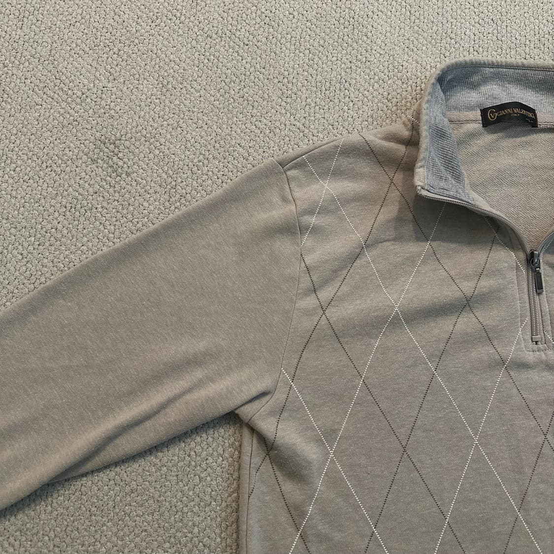 90s 발렌티노 반집업 스웻셔츠 상품이미지6