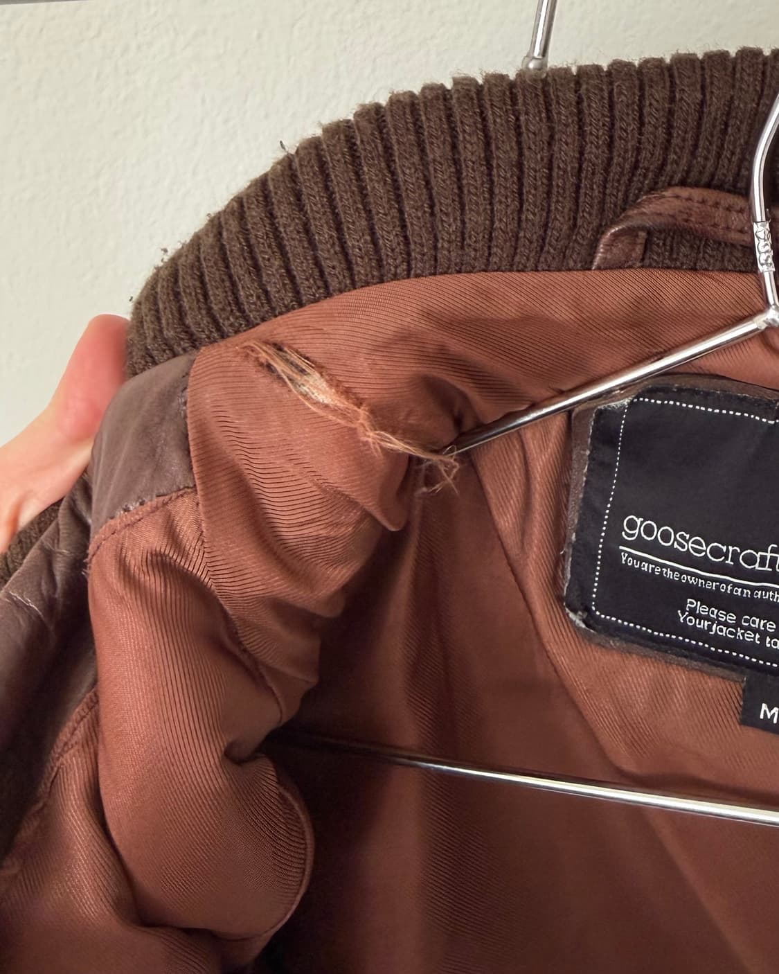 Goosecraft 양가죽 자켓 상품이미지7