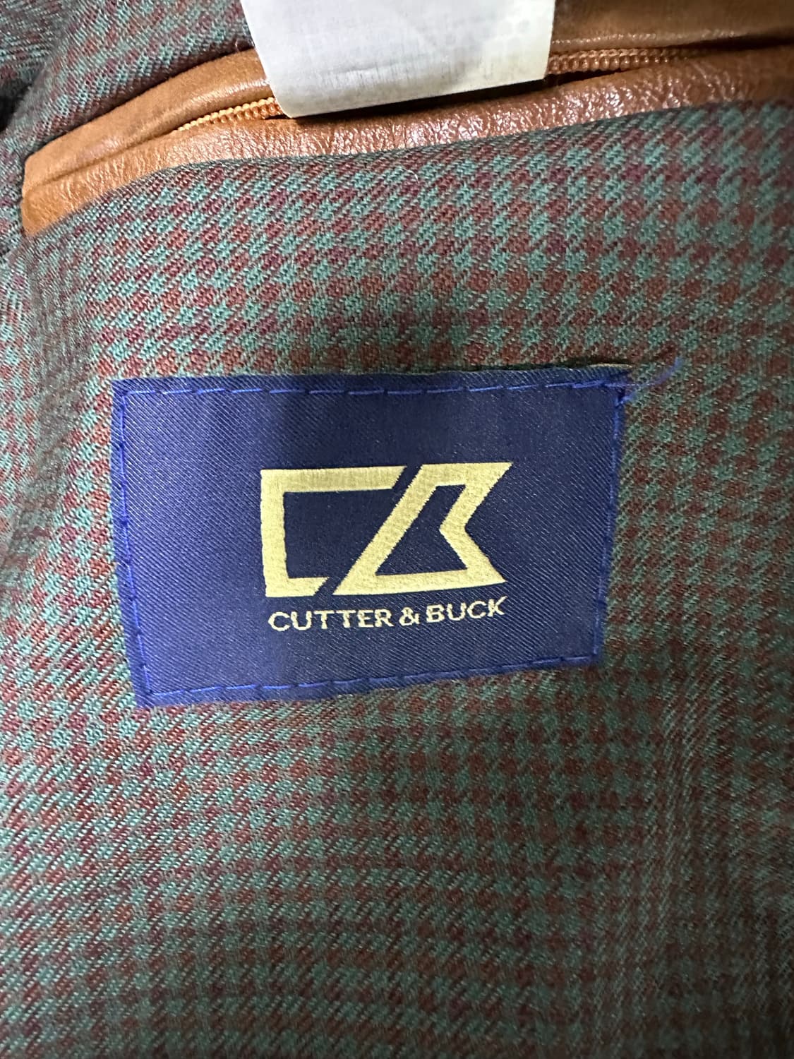 Cutter & Buck 남성 가죽 자켓 캐멀 95 상품이미지5