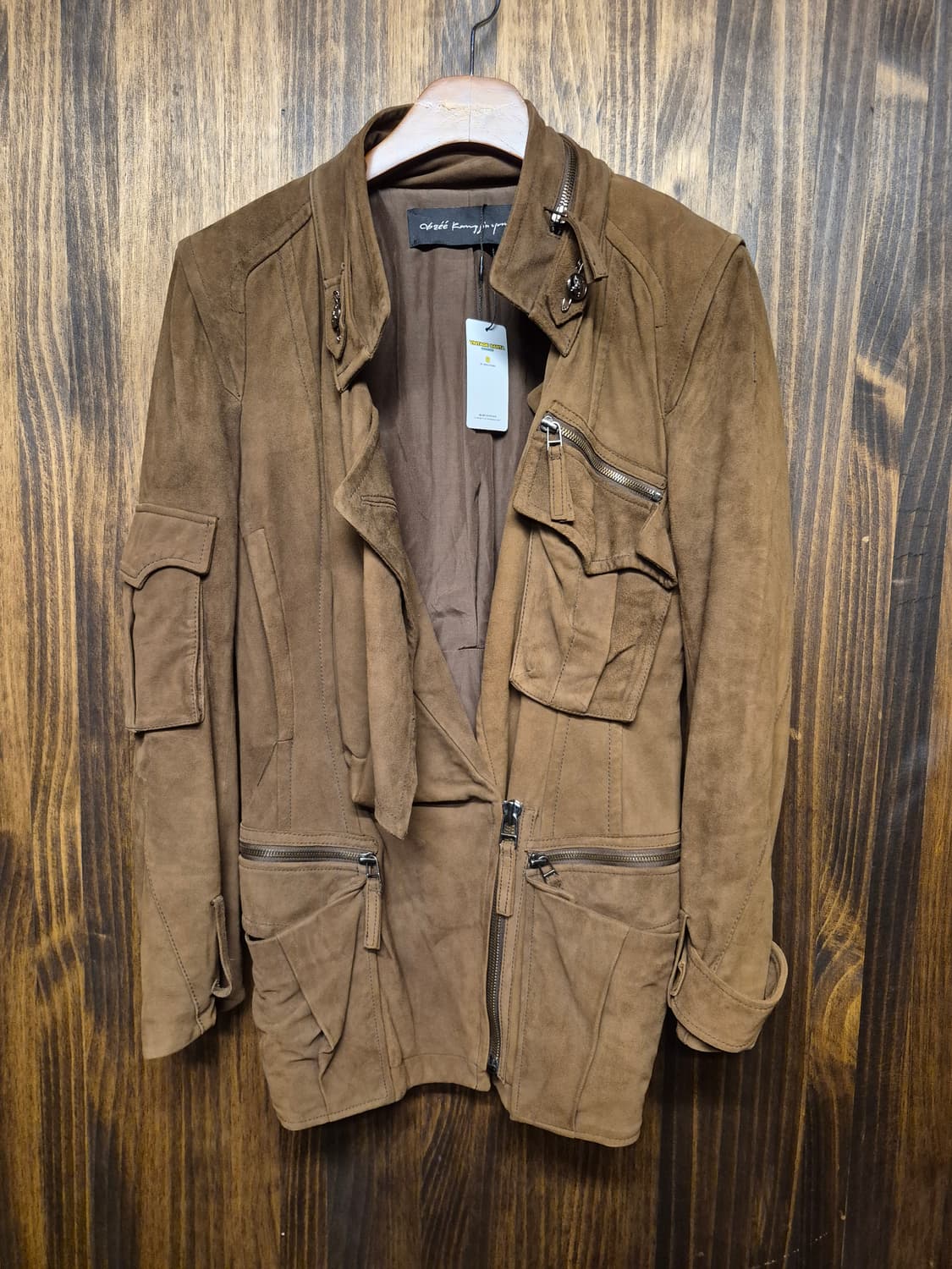 VINTAGE BROWN DETAIL JACKET  상품이미지2
