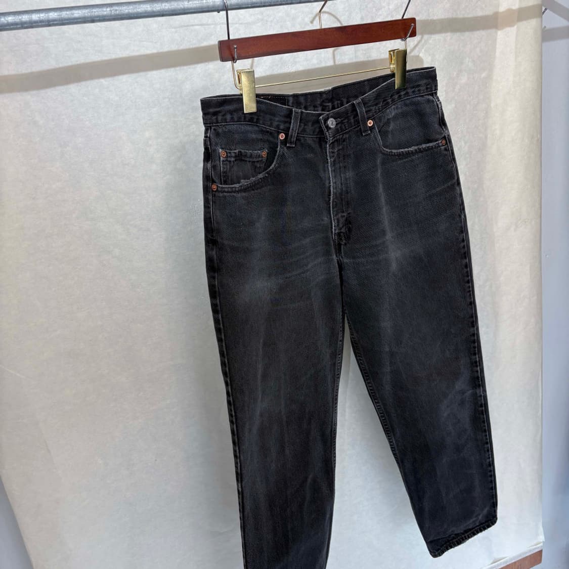 90년대 리바이스 550 블랙 릴렉스lj160 상품이미지10