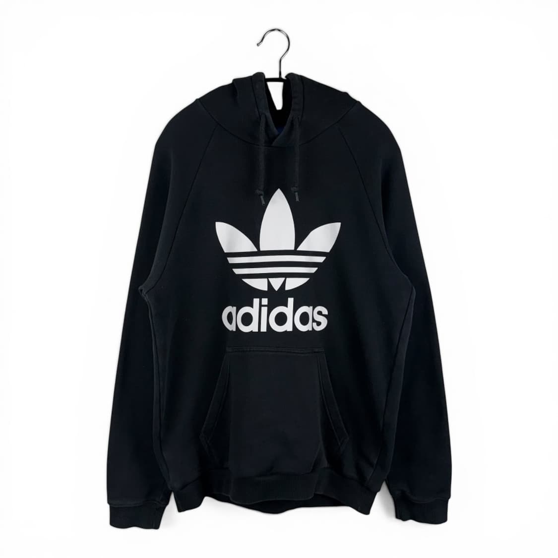 (110) 아디다스 오리지날 프린팅 후드 티 블랙 상품이미지1
