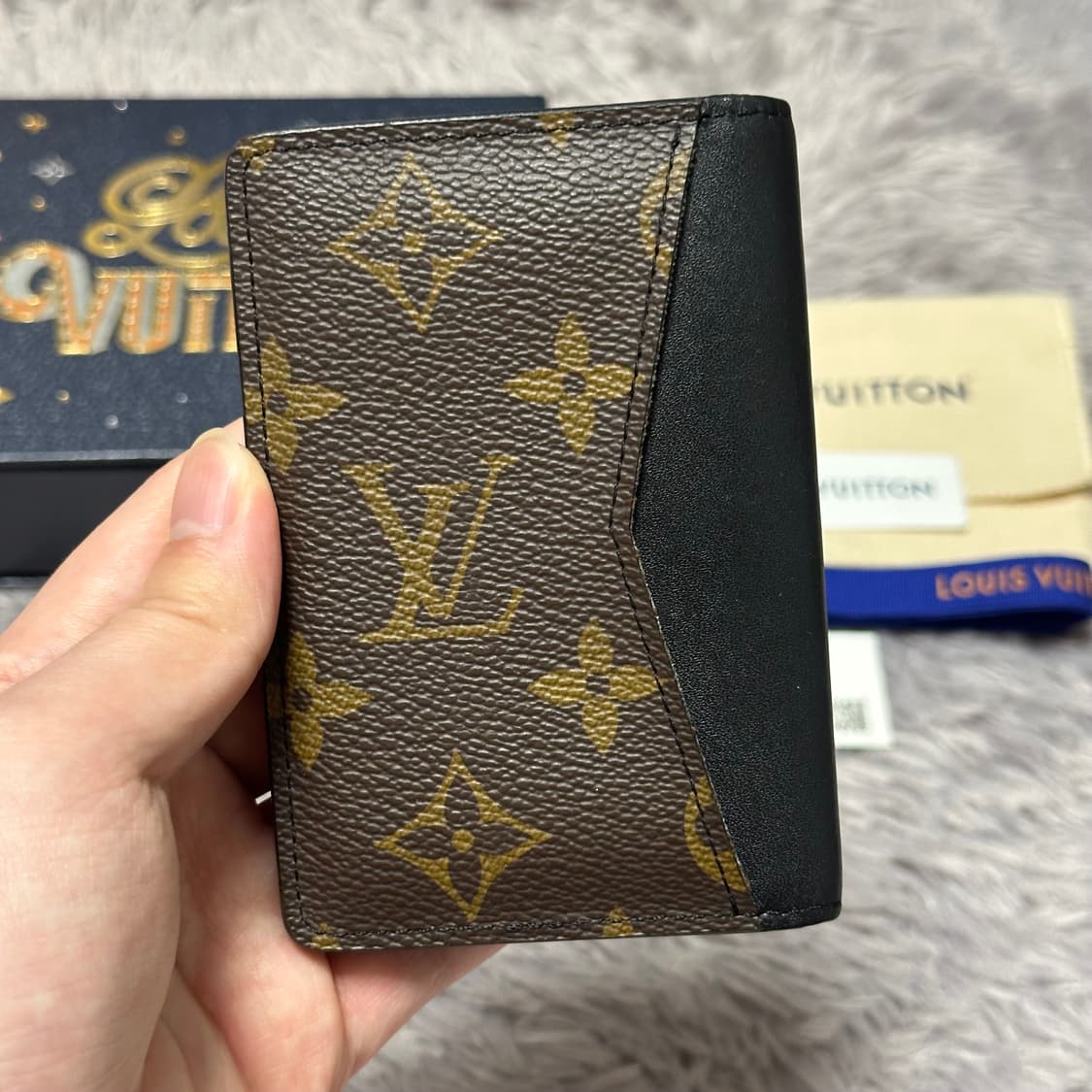 [풀구성] 루이비통 모노그램 마카사르 오거나이저 카드지갑 상품이미지2
