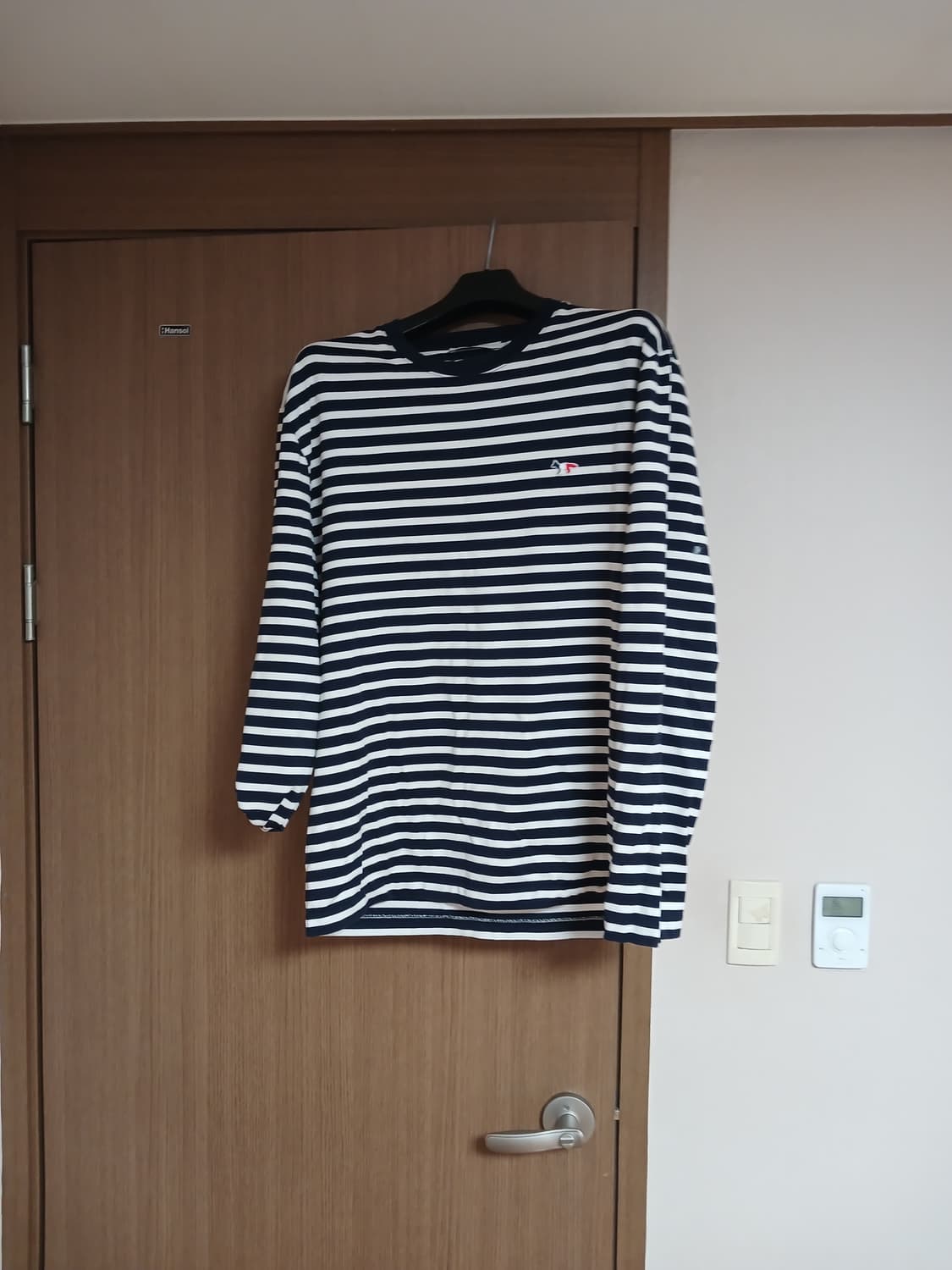 메종키츠네 스트라이프 긴팔 티셔츠 XXL(105) 상품이미지2