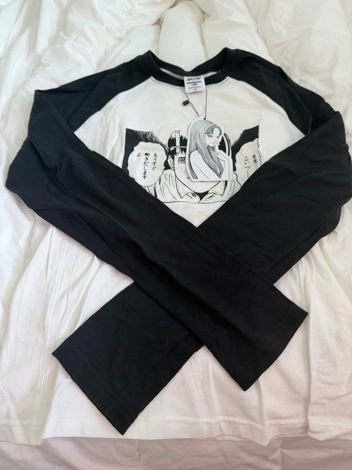 나이스고스트클럽 이토준지 레글런 티 상품이미지5