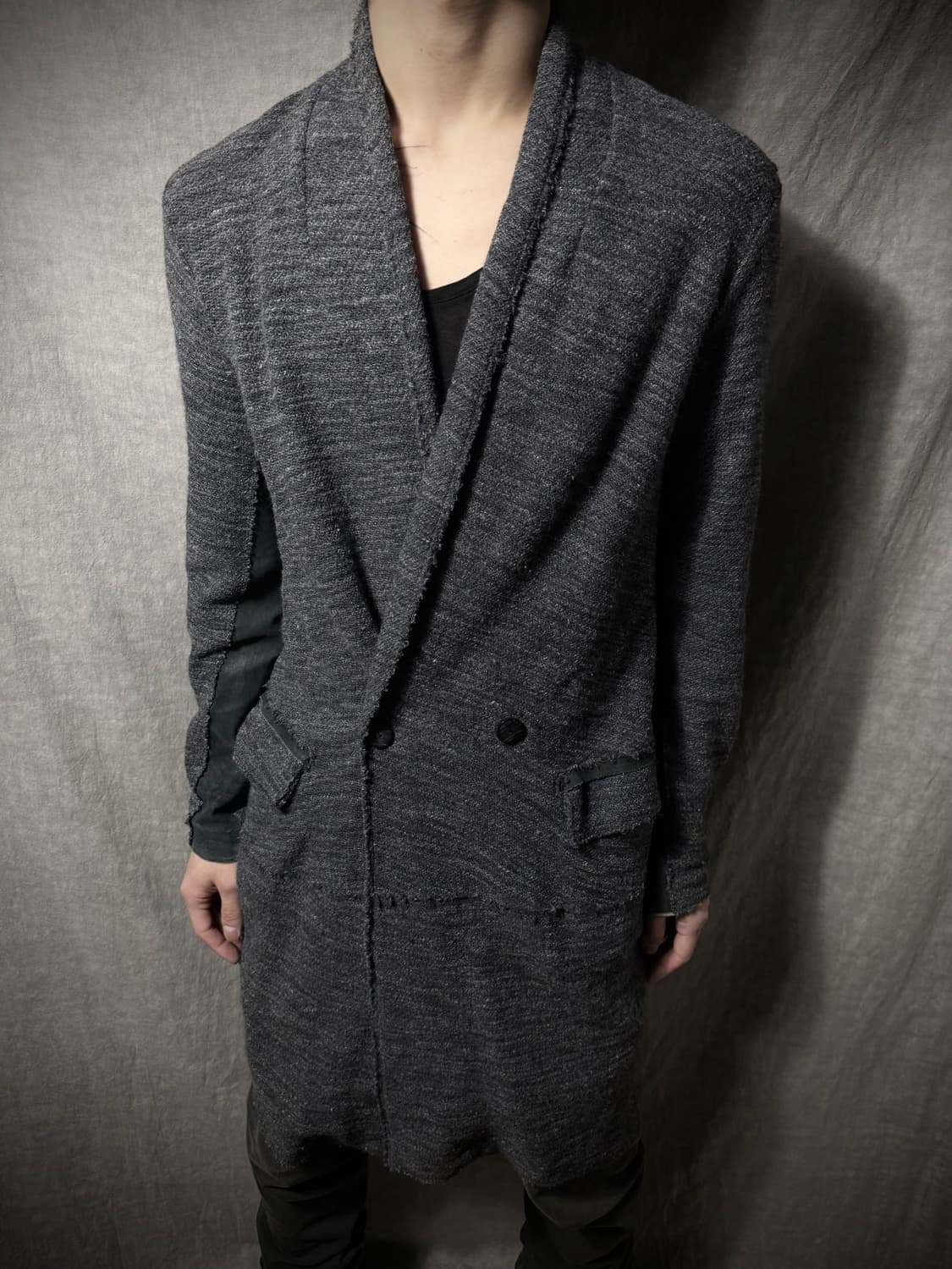 Transit Shawl Collar Double Coat 상품이미지1