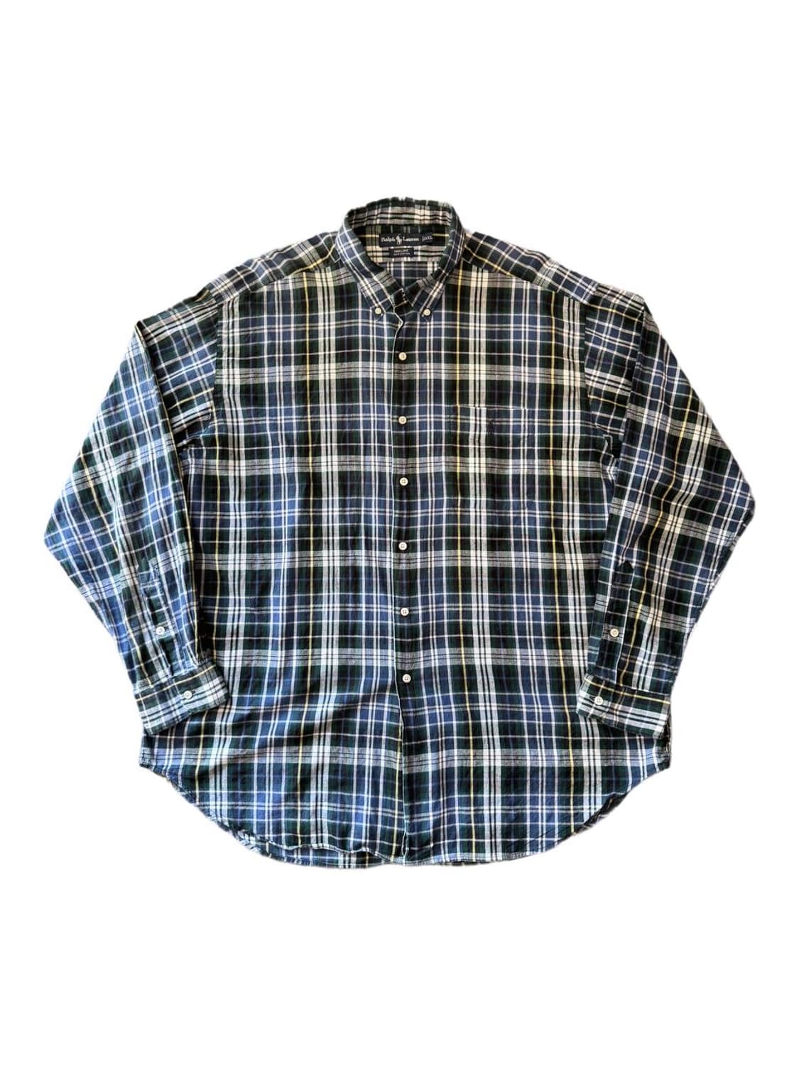 PRL button down check shirts 상품이미지1