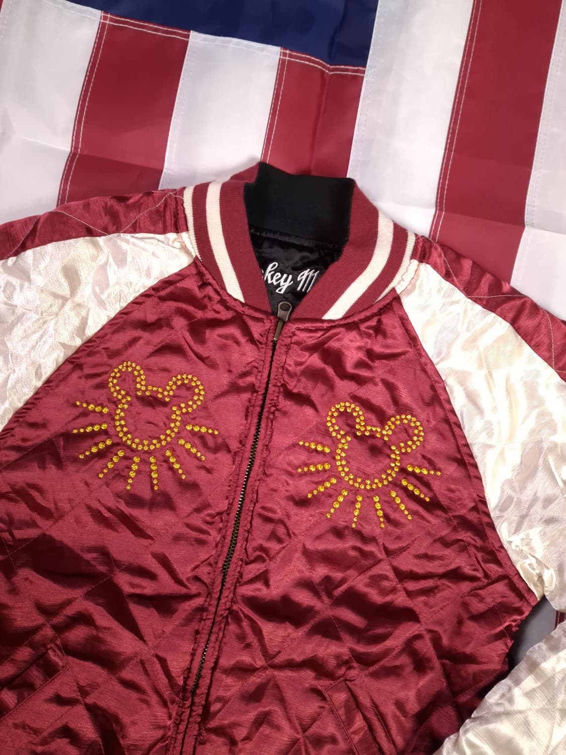 오리지날 일본판 도쿄디즈니 우먼 미키마우스 리버서블 스카쟌 상품이미지9