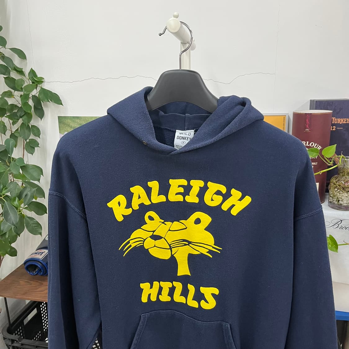 와일드동키 프린팅 스웻 후드 M 상품이미지2