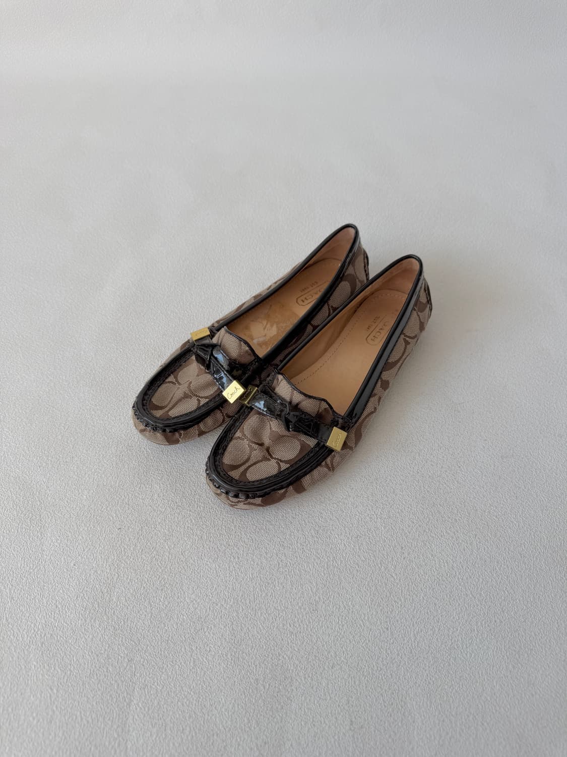 [US5.5, 225]코치(COACH) 모노그램 로퍼 상품이미지4