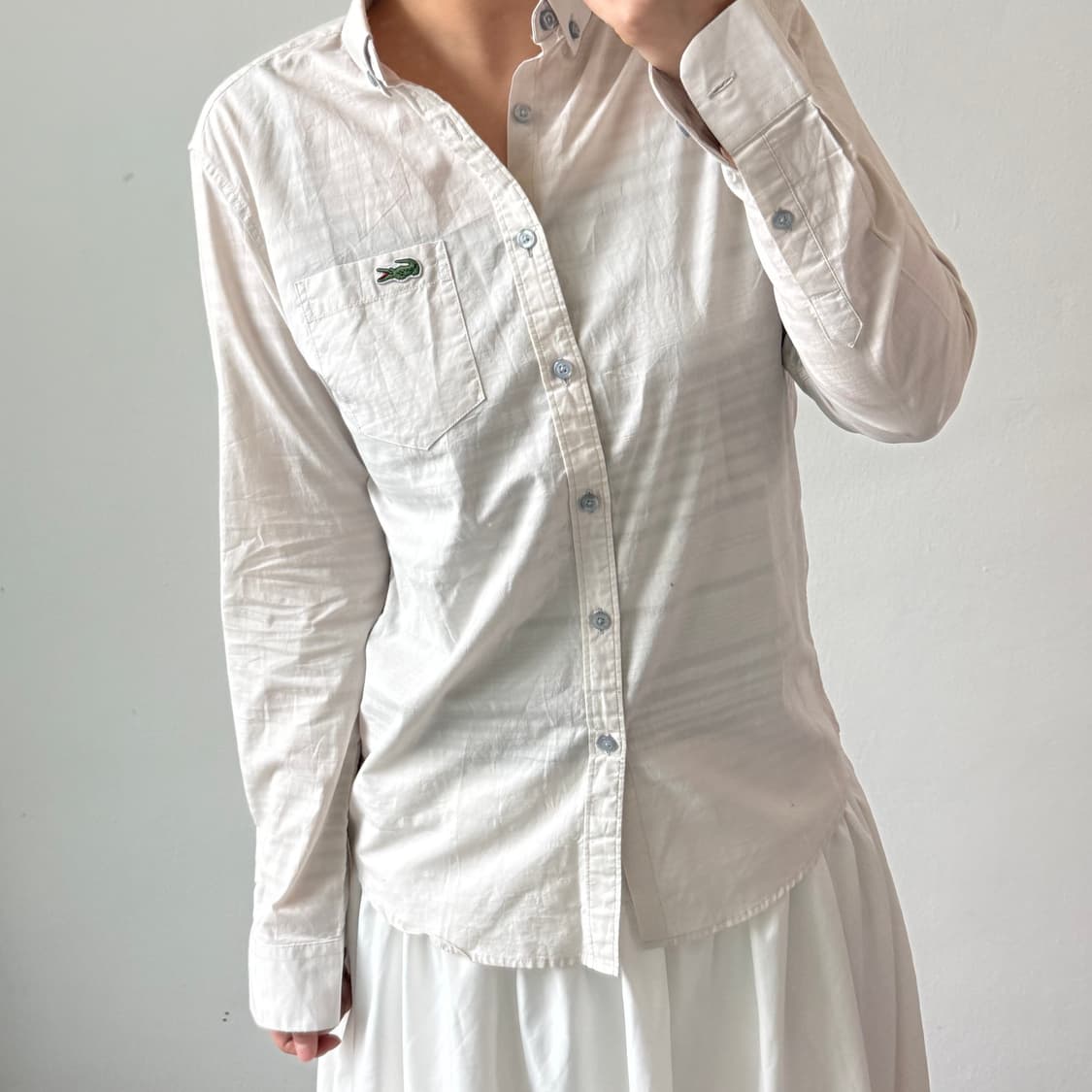 [S] 라코스테 라이브 코튼 셔츠 상품이미지2
