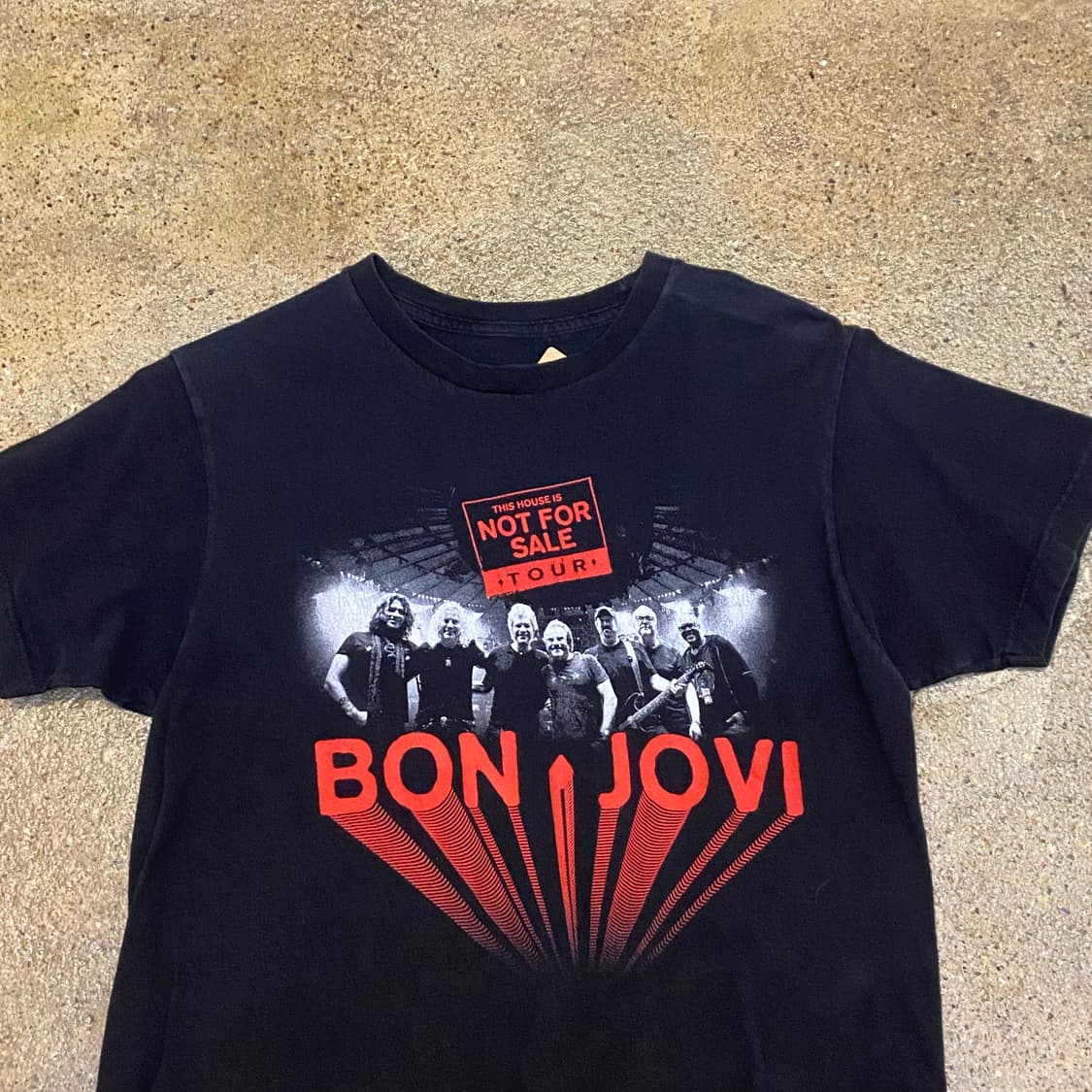 미국 빈티지 밴드 본조비 투어 밴드티 반팔티 상품이미지2