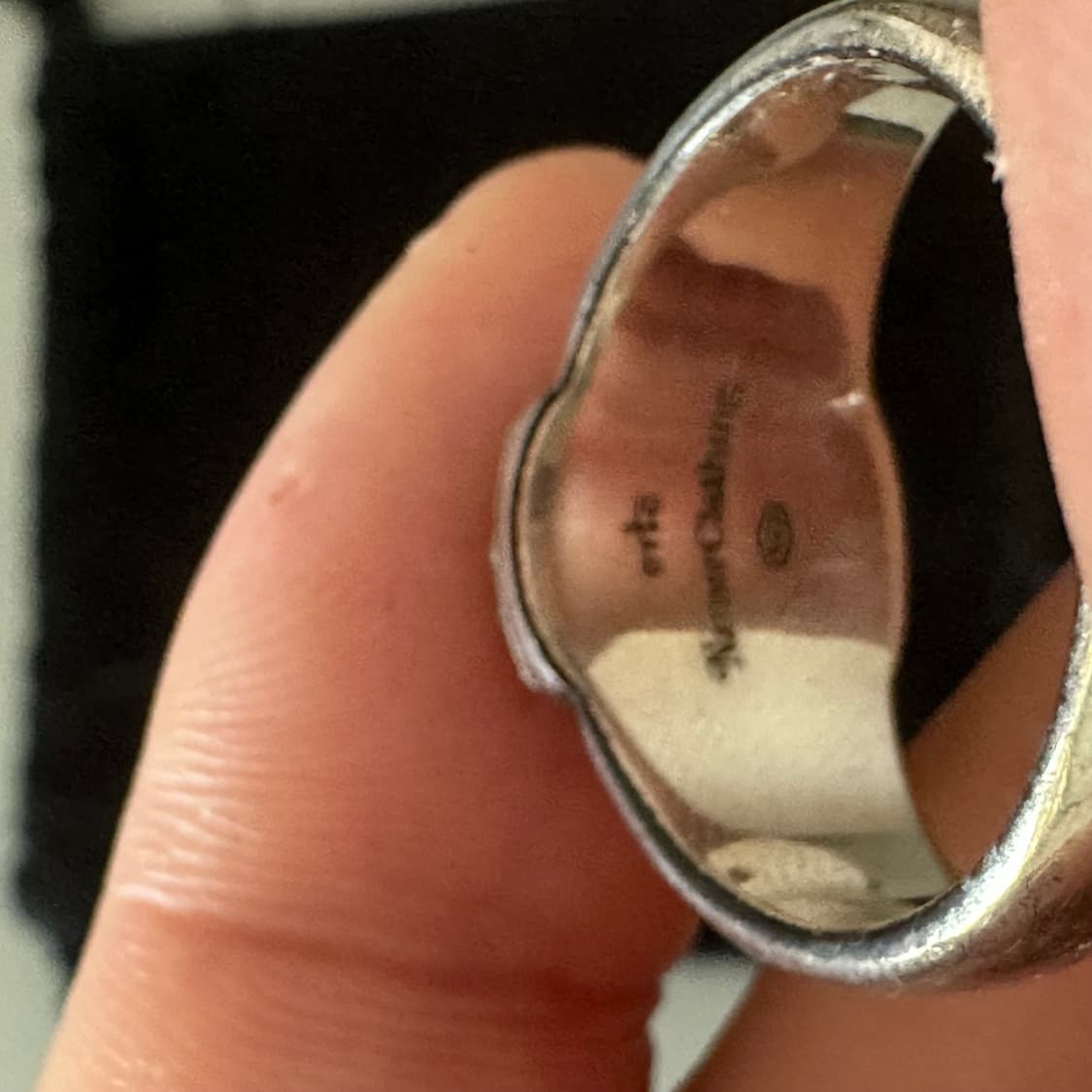 오르또 네이머클로딩 콜라보 그린 체커보드 링 상품이미지3