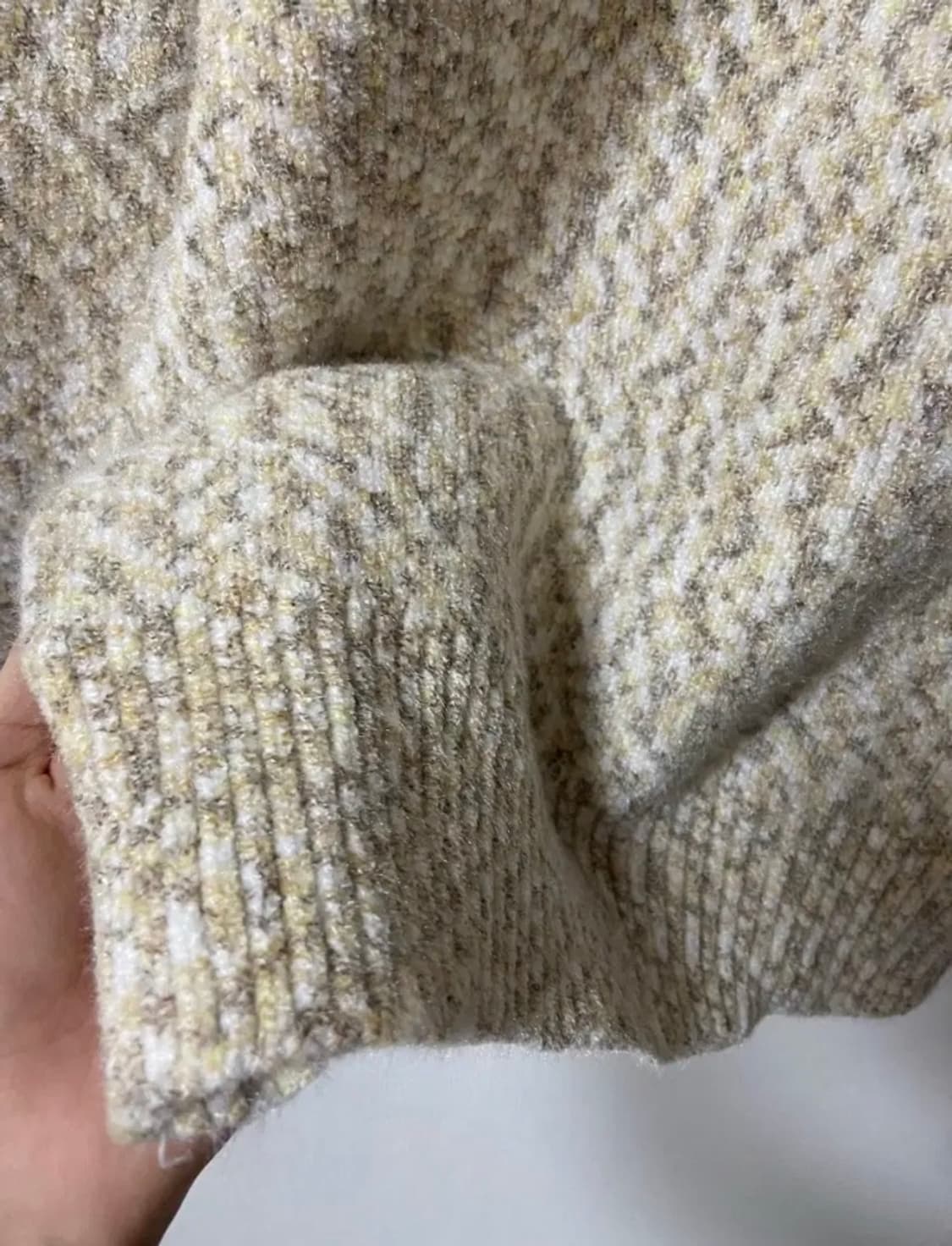 일본 빈티지 니트 패턴후드티 상품이미지4