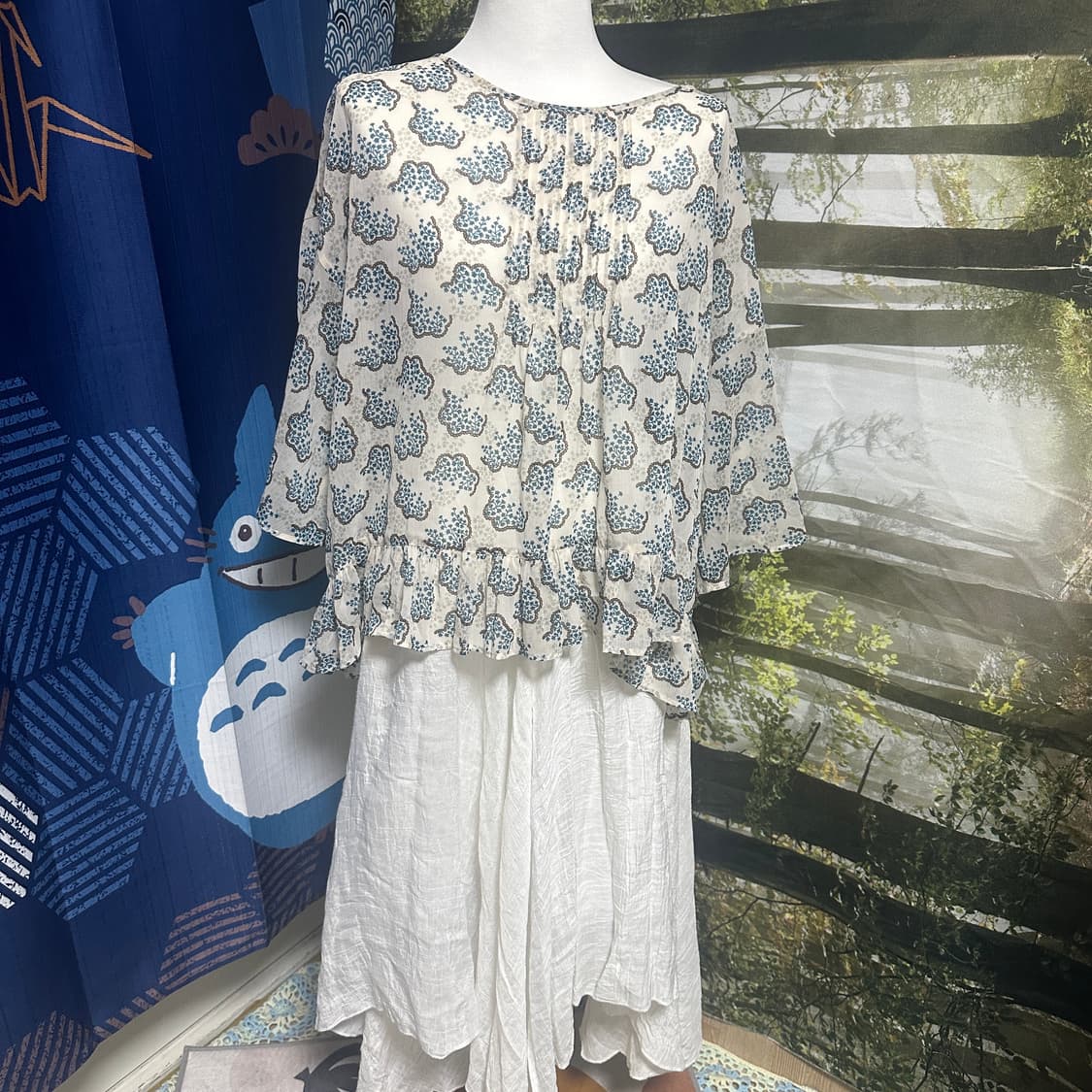 빈티지 안나수이 유니클로 콜라보 블라우스 상품이미지8