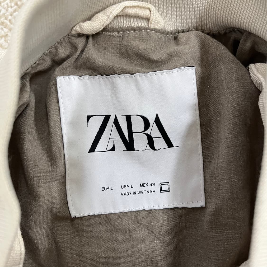 L 자라 린넨 블루종 자켓 0202M1 상품이미지2