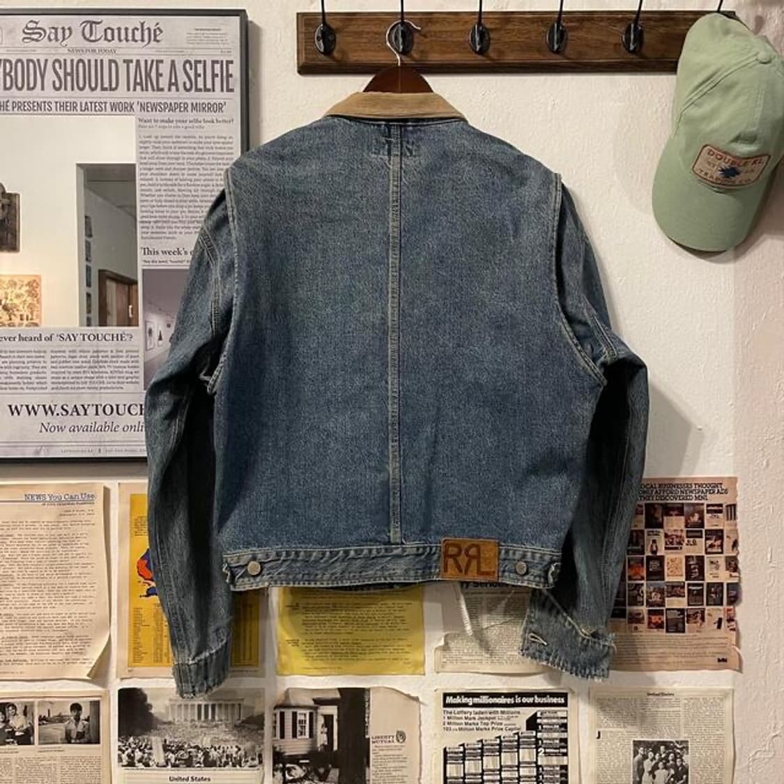 더블알엘 rrl 덩가리 자켓 m 팝니다 상품이미지2