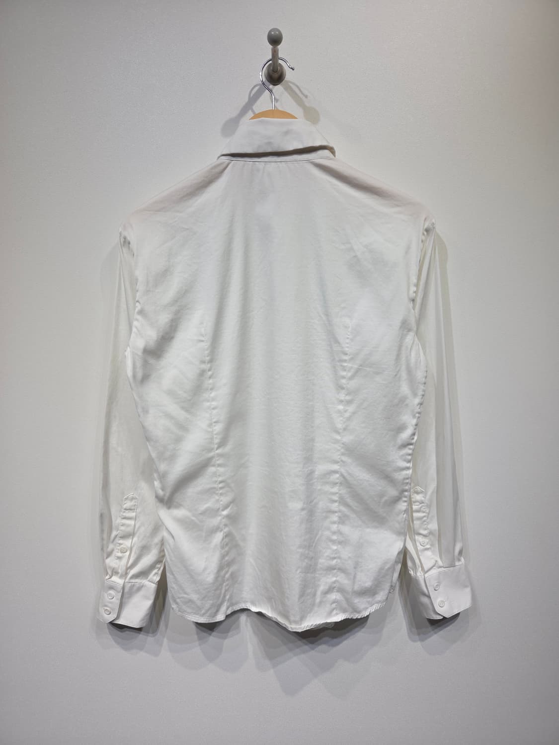 SOLID HOMME 솔리드옴므 우영미 히든버튼 화이트 셔츠 상품이미지6