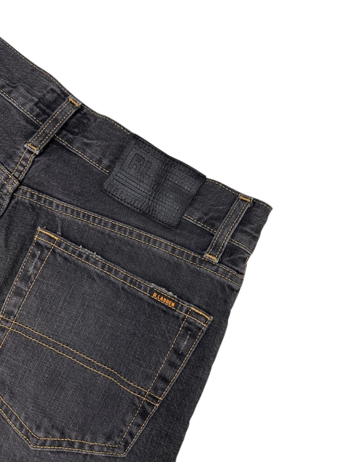 00s 폴로 랄프로렌 흑청 데님팬츠 (30) 상품이미지8