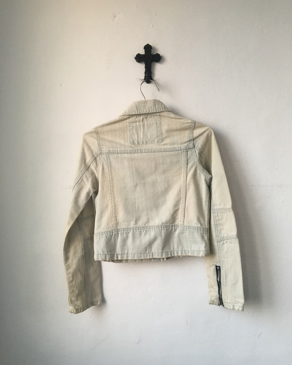 Stud point dyed rider jacket 상품이미지3