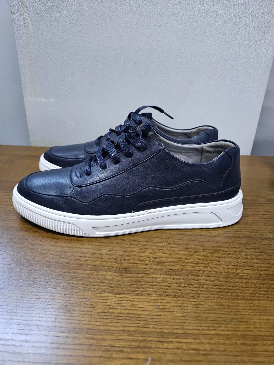 에스콰이어 심플리트 가죽 스니커즈 컴포트화 상품이미지4