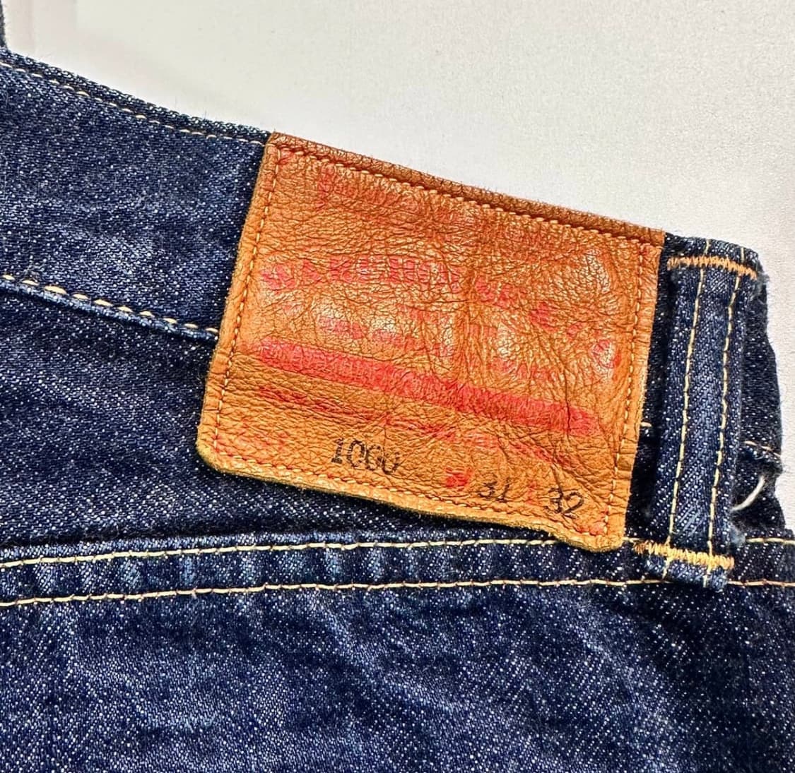 웨어하우스 lot.1000 셀비지 데님팬츠 상품이미지4