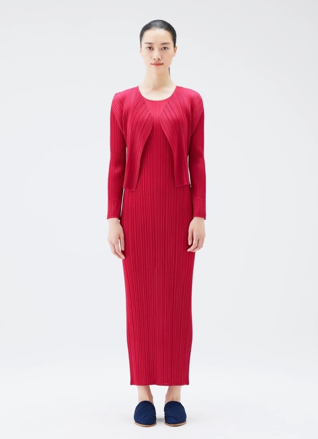 플리츠플리즈 뉴컬러플 베이직 4 숏 가디건 상품이미지8