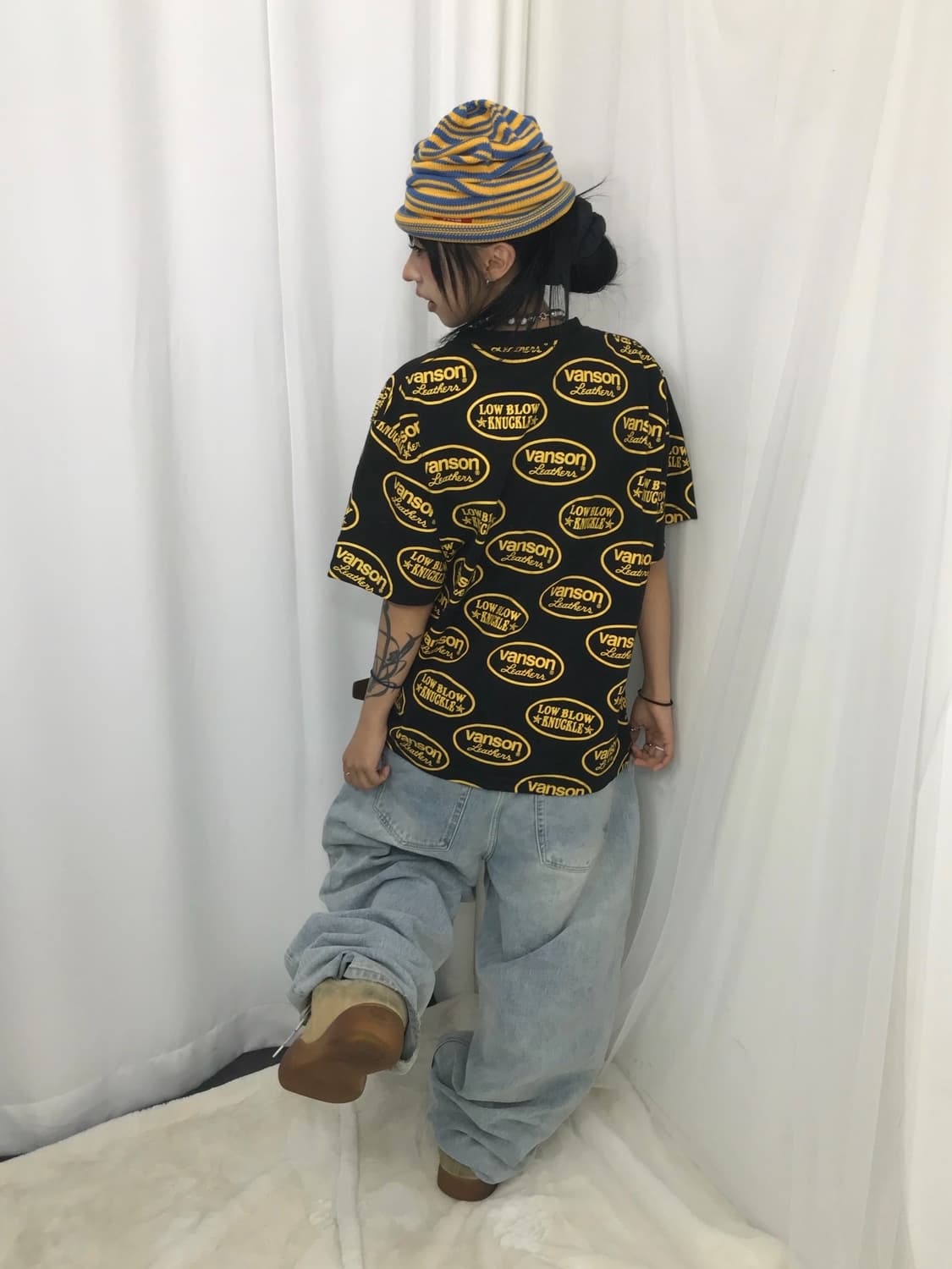 Vanson Leathers Full Logo T-shirt 상품이미지3