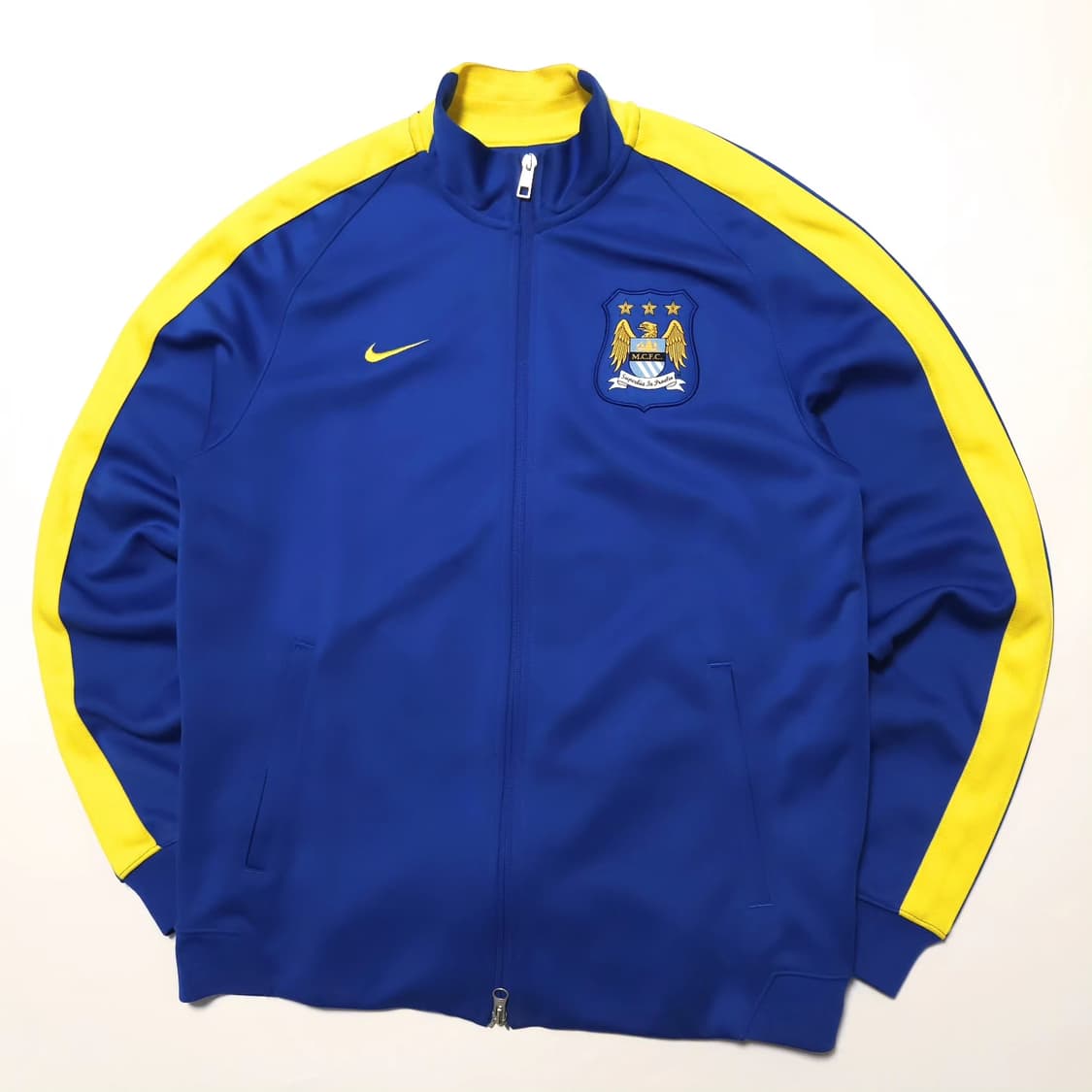 나이키 14-15 맨체스터시티 어센틱 트랙탑 져지 자켓 상품이미지1