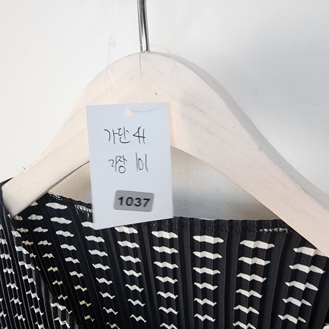 블랙 땡땡이 플리츠 원피스 상품이미지7